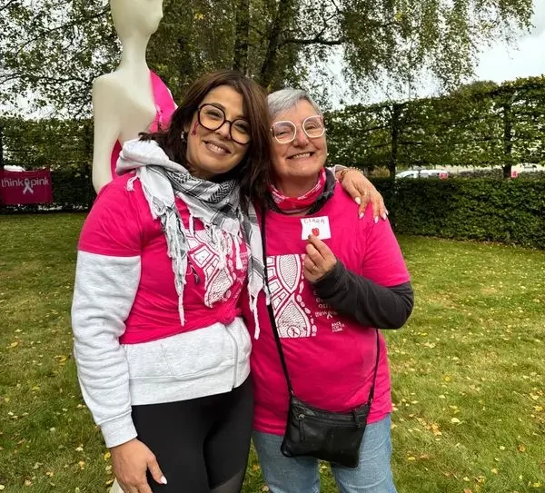 Lila Cherifi race for the cure Libramont